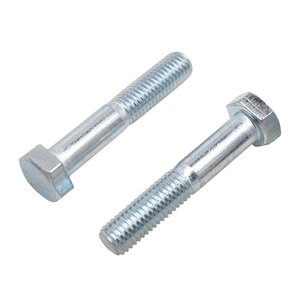 Boulons à tête hexagonale M8 zingués, conformes RoHS, pour applications de travaux de construction en acier – Approvisionnement direct usine - Product Image 1