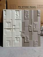 Panel de Pared de Piedra PU, Paneles de Piedra Artificial 3D, Paneles Decorativos de Poliuretano, Revestimiento de Piedra Ligero e Impermeable