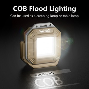 Lámpara de Trabajo Smiling Shark Cob, Recargable por USB, Portátil, Magnética, Mini Lámpara de Trabajo - Product Image 2