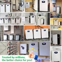 Batterie Grandtech avec garantie de 10 ans, 10 kW, 16 kWh, 15 kW, onduleur, pack de batteries Lifepo4, 51,2 V, 314 Ah, packs de batteries 48 V, batteries solaires Lifepo4