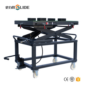 Elevador de silla de ruedas eléctrica New Energy, portátil sobre el suelo con capacidad de elevación de 2200 libras/1000kg, elevadores de coche de diseño de tijera - Product Image 1