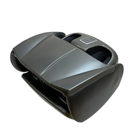 Masseur pour mollets et pieds avec vibration chauffante et pression d'air, télécommande sans fil, plastique + cuir PU, certifié CE
