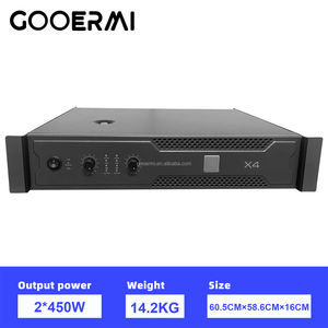 Amplificateur de puissance X4/X6/X8 2 canaux 450w/650w/800w 2U AMP Système de sonorisation Amplificateur de puissance intégré pour l'école KTV Utilisation en intérieur - Product Image 4