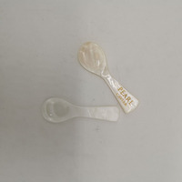 Cuillère de luxe personnalisée avec logo, en porcelaine émaillée, durable, 7 cm, pour petits desserts, glaces, caviar, cadeau de mariage, vaisselle de fête