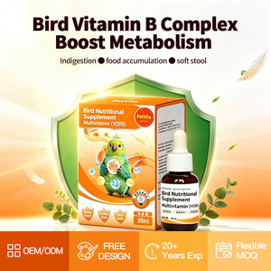 Probiótico Líquido para Loros y Aves, Levadura de Cerveza y Malta de <span class=keywords><strong>Cebada</strong></span> con Lactobacillus Acidophilus, Apoyo Digestivo e Inmunológico, 30 ml - Product Image 1