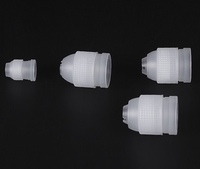 Adaptateurs de douilles sans BPA, convertisseurs réutilisables en plastique, raccords standard pour douilles de décoration de gâteaux