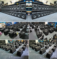 ACTPRO AUDIO Ensemble de haut-parleurs actifs à caisson de basses unique de 12 pouces VRX932 + VRX918 à alimentation passive