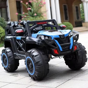 <span class=keywords><strong>Auto</strong></span> Elettrica per Bambini di Grandi <span class=keywords><strong>Dimensioni</strong></span> con Doppio Sedile, Macchina Giocattolo Elettrica per Bambini con Telecomando - Product Image 4