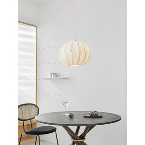 Lampe suspendue de style japonais minimaliste Wabi-Sabi, lampe créative en forme de citrouille pour comptoir de bar, table à manger, lustre suspendu - Product Image 2
