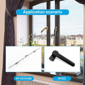 Barre de transmission 600mm-1400mm pour fenêtre et porte coulissantes en PVC, avec système de poignée <span class=keywords><strong>à</strong></span> verrouillage multipoints pour fenêtre en PVC - Product Image 3