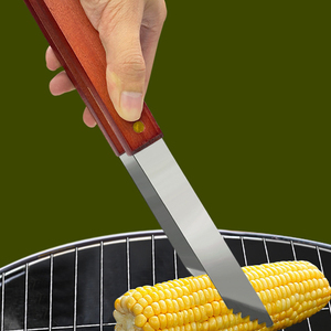 Ensemble d'ustensiles de cuisson pour <span class=keywords><strong>barbecue</strong></span> personnalisé en gros, 18 pièces, manche en <span class=keywords><strong>bois</strong></span>, acier inoxydable, ensemble d'outils de <span class=keywords><strong>barbecue</strong></span> d'extérieur avec sac portable - Product Image 3