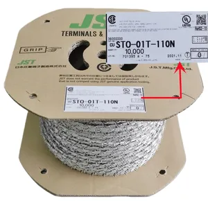 Original STO Tab-On-Terminal 110 Serie STO-01T-110N STO-41T-187N JST Slf Damen-Männliche Kontaktperson zu verkaufen