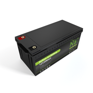 Batería de iones de sodio personalizable de grado A, resistente a bajas temperaturas, 12V 100AH 200AH, para almacenamiento de energía, vehículos recreativos y arranque de automóviles - Product Image 3