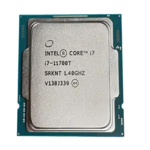 英特尔新托盘中央处理器列表第11代i7-11700T LGA 1200第11代英特尔酷睿i7-11700T @ 1.40GHz 35W 11700t第11 CPU