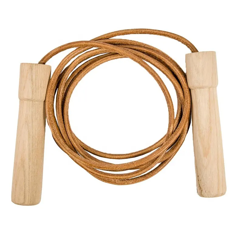 Madeira punho Jump Rope Skipping Rope