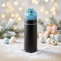 Gobelet isotherme en acier inoxydable anti-fuite avec paille, compatible lave-vaisselle, design antidérapant, pour boissons chaudes et froides, idéal pour le bureau, la maison et le camping – Vente chaude
