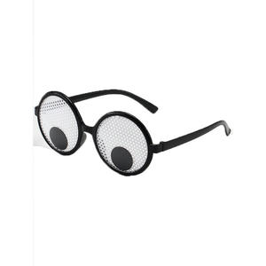 نظارات شمسية جديدة سريعة الحركة بشعار مخصص من Glazzy نظارات شمسية نهارية مقلة العين ثقب دبوس مضحك نكتة هالوين نظارات شمسية للحفلات - Product Image 3