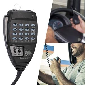 DTMF <b>Microphone</b> 8 Pin <b>Microphone</b> EMS-57 PU Wire 8 Pin with Full Keyboard PTT Button for DR‑135 DR‑635 DR‑435 DR‑235MIC - Product Image 6