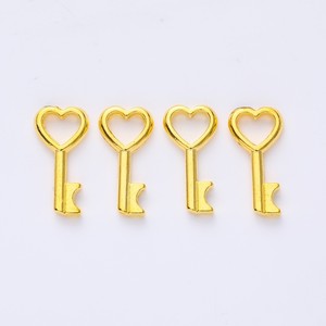 Ciondolo a Forma di Chiave con Cuore Aperto in Lega di Zinco per Braccialetti dell'Amicizia di San Valentino - Product Image 6