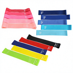 <span class=keywords><strong>Bande</strong></span> de résistance en TPE, latex et silicone, couleur arc-en-ciel, pour exercices, squats, étirements, fitness, yoga, massage, modèle de santé - Product Image 1