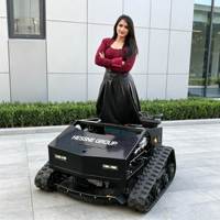 Livraison gratuite CE EPA 800 Tondeuse à gazon tout-terrain télécommandée sur chenilles Robot tondeuse à gazon télécommandé