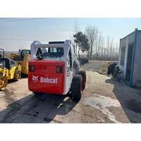 Kostengünstiger Gebrauchter Bobcat S70 S160 S130 Kompaktlader mit Raupenantrieb, 2 Tonnen Nennlast, Anpassbarer Frontlader für Gartenarbeiten