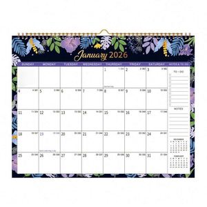 Calendario de Pared para Oficina 2026, Estilo Pintado a Mano, 12 Meses, en Inglés, Personalizado - Product Image 5