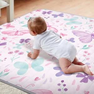 <span class=keywords><strong>Tapis</strong></span> de jeu pour bébé lavable en machine, <span class=keywords><strong>tapis</strong></span> de jeu pour bébé en tissu organique, <span class=keywords><strong>tapis</strong></span> de jeu pour bébé antidérapant et rembourré pour jouer - Product Image 1