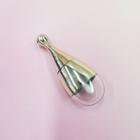 Tube vide transparent en plastique en forme de poisson de 6 ml pour gloss à lèvres, emballage cosmétique OEM au design populaire