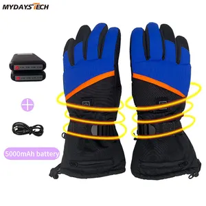 Mydays Tech funzione Touchscreen guanti termoisolanti impermeabili riscaldati per il ciclismo pesca escursionismo sci equitazione