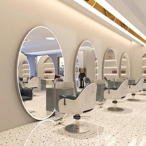 Miroir de Salon Portable Double Face SINCOO Moderne avec Rangement Multiple pour Salon de Coiffure, Centre Commercial et Utilisation Extérieure - Product Image 4
