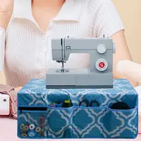 durable sewing machine cover with 2