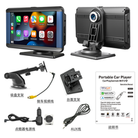 Usine En Gros Portable MP5 Radio Android Auto Voiture Musique Vidéo Lecteur IPS Écran Tactile Installation Facile Dash Caméra MP3 FLAC