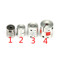 Accouplement flexible série BF, types BF1 et BF2, connecteur de moteur pas à pas CNC 8x8mm 8x10mm pour vis à billes