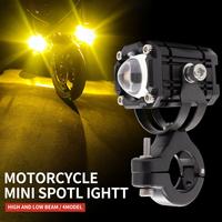 Projecteur Devil Eye pour véhicules électriques réverbère externe étanche faisceau haut et bas grand système d'éclairage de moto léger