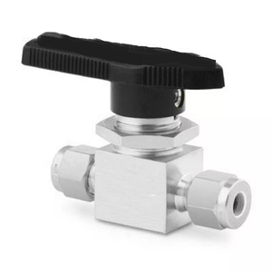 Válvula de Bola de 3 Piezas Roscada de Acero Inoxidable 304 de Acción Simple/Doble OEM DN100 PN16 para Control de Fluidos, Tamaño 1 1/2 - Product Image 2