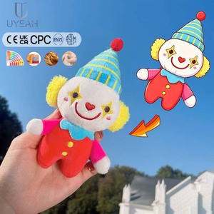 Uyeah Llavero <span class=keywords><strong>de</strong></span> Peluche <span class=keywords><strong>de</strong></span> Payaso Personalizado, Muñeco <span class=keywords><strong>de</strong></span> Peluche Suave <span class=keywords><strong>de</strong></span> Payaso <span class=keywords><strong>de</strong></span> Dibujos Animados, Colgante <span class=keywords><strong>para</strong></span> Bolso, Regalo <span class=keywords><strong>para</strong></span> Niños, Souvenir <span class=keywords><strong>de</strong></span> Festival - Product Image 1