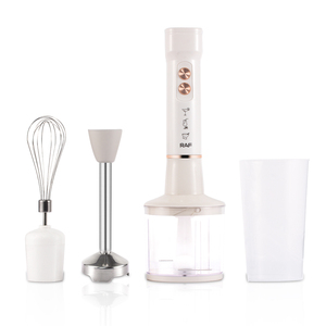 Ensemble de mixeur à main RAF 800W 4 en 1, mixeur alimentaire multifonction avec pot de 500 ml, design à double lame pour une utilisation en cuisine, bâton de mélange manuel H - Product Image 1