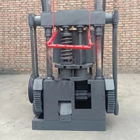 Machine de pressage robuste pour briquettes de coques de riz, paille, sciure de bois, charbon et charbon de bois, pour la fabrication de briquettes en barres et en tiges