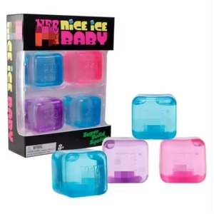 Nouveau Needoh Nice Ice Baby Super Solid Squish, jouet sensoriel anti-stress en forme de mini cube à presser Needoh - Product Image 4