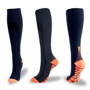 Customised Sports <b>Socks</b> Knee High Factory Soccer <b>Socks</b> Breathable <b>Moisture</b> Wicking Anti Slip Comfort Fit Bulk Custom Orders - Product Image 4