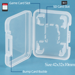 Étui de protection pour carte Micro SD SUNSHING Mini en plastique pour cartes de jeu Nintendo, boîte de rangement portable pour cartes mémoire TF avec chaîne - Product Image 5