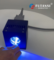 Systèmes de lampes de polymérisation UV LED sur mesure pour petites surfaces, contrôleur à écran tactile, 1000 mW/cm² réglable, tension 110/220 V, garantie 1 an