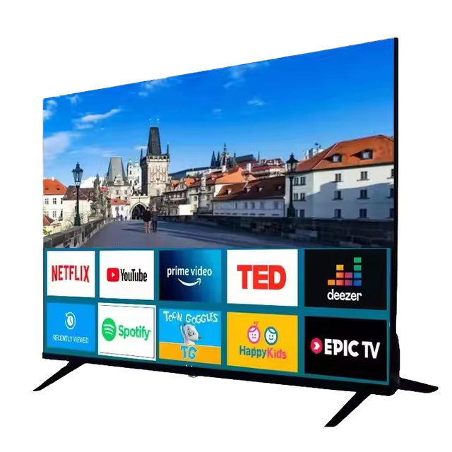 24 Inch High-Definition Smart LED Backlit TV with LAN Interface Quality Factory Direct Sales for Hotel Use