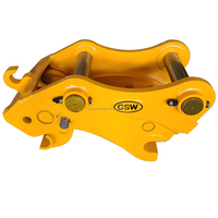 Attelage rapide manuel d'excavatrice pour SANY ZOOMLION XCMG LIUGONG fit 7-10 tonnes Excavateurs Mécanicien Coupleurs rapides Connecteur rapide