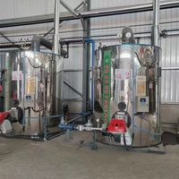 Generator Uap Berbahan Bakar Minyak/Gas 0.5ton/jam, Cepat, Sesuai Standar Emisi, Layar Sentuh Kontrol PLC untuk Pabrik Kayu