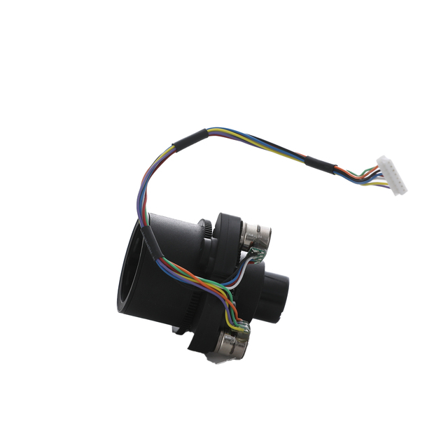 5MP 2G4P 13.5mm F1.6 D14 1/2.7" CCTV Lens HFOV 108° Wide Angle Low Distortion Security Lens Electric Focus YX11275F