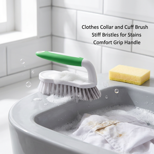 Cepillo de Fregado Manual de Alta Resistencia con Cerdas de Nylon Rígidas, Mango de Plástico Antideslizante, hasta 11.9 oz, para Limpieza de Baños, Cocinas y Duchas - Product Image 6