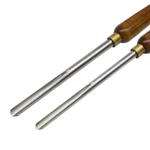 TASP वी के आकार का बांसुरी Woodworking धुरी Roughing मोड़ लकड़ी खराद के लिए छेनी 1/2 "और 3/8" कटोरा गोलची एचएसएस Woodturning उपकरण