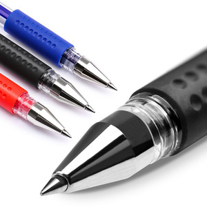 A007 Gel Pen 0.5mm Bullet Tip Water Based Ink Blue Black Red Office School Supplies Plastic Body Signature Pen - Product Image 2